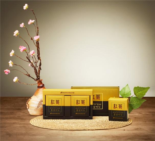 Korean Red Ginseng Beauty Soap Made in Korea